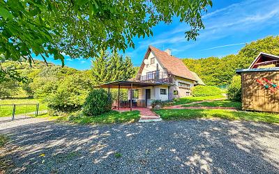 Nádherná chatka na polosamote obce Hodruša-Hámre