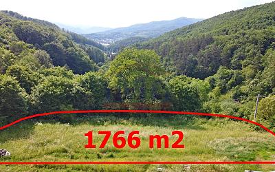 Slnečný pozemok s pekným výhľadom - Žarnovica (Lukavica)
