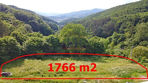 Slnečný pozemok s pekným výhľadom - Žarnovica (Lukavica)