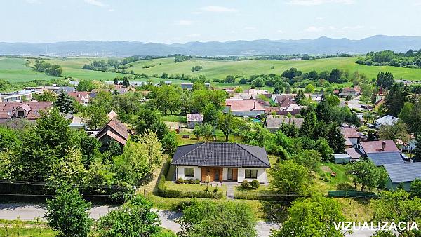 Slnečný pozemok v obci Prestavlky (Žiar nad Hronom)