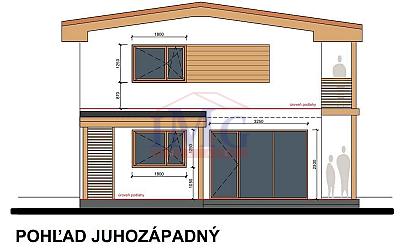 ZNÍŽENÁ CENA - predáme slnečný stavebný pozemok s platným stavebným povolením - Dubová